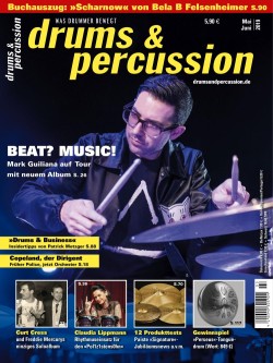 drums & percussion (Mai/Juni 2019) mit Bericht über Curt Cress