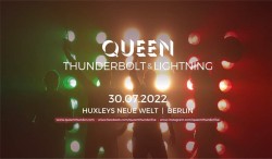 Queen Thunderbolt & Lightning in Tribute-Band-Bereich aufgenommen