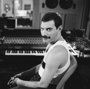 Freddie Mercury: Never Boring - Promofoto - Photograph by Peter Röshler © Mercury Songs Ltd