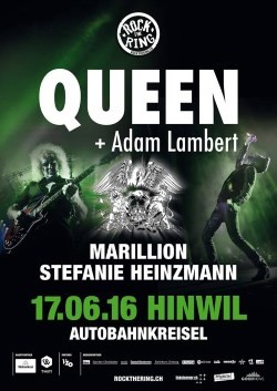 Queen + Adam Lambert 2016 bei Rock The Ring
