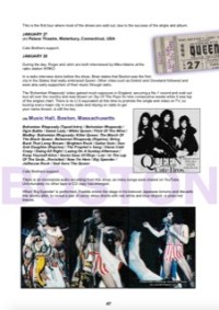 Queen Touring America - Beispielseite
