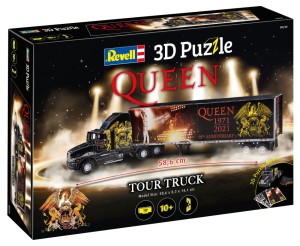 Revell QUEEN Tour Truck 3D Puzzle - Packshot