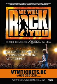 We Will Rock You - Antwerpen - Poster 1