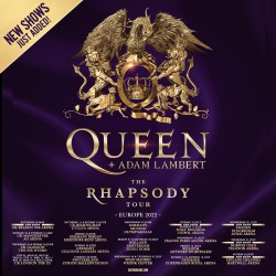 Queen + Adam Lambert Announce New European Shows!