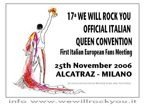 We Will Rock You Official Italian Queen Convention